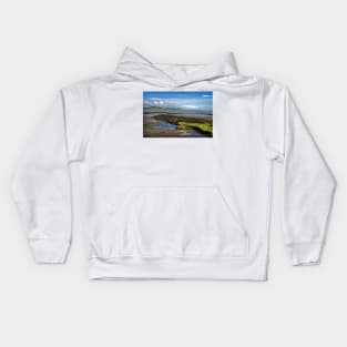 Lyme Bay at Low Tide Kids Hoodie